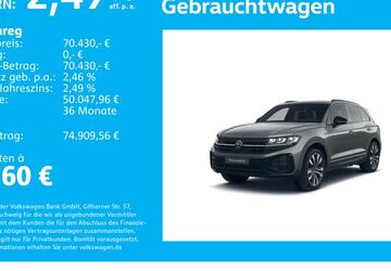 VW Touareg 24.730 km 65.830 &euro; Stuttgart-Feuerbach 70469