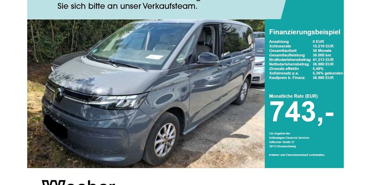 VW T7 Multivan 107.488 km 36.490 &euro; Leonberg 71229