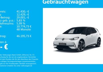 VW ID.3 12.799 km 41.430 &euro; Stuttgart-Feuerbach 70469