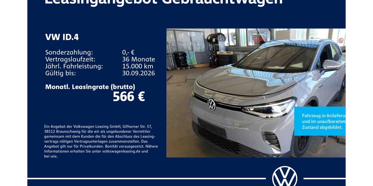 VW ID.4 51.452 km 30.930 &euro; Stuttgart-Feuerbach 70469