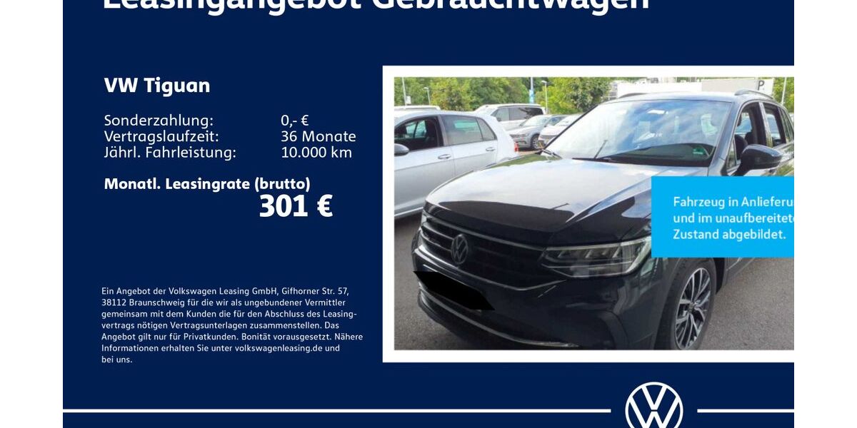 VW Tiguan 98.702 km 23.430 &euro; Stuttgart-Wangen 70188