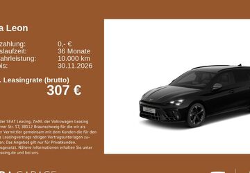 Cupra Leon 27.289 km 28.430 &euro; Stuttgart-Feuerbach 70469